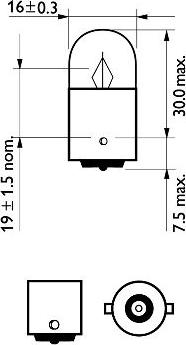 PHILIPS 12821LLECOB2 - Bulb, indicator onlydrive.pro