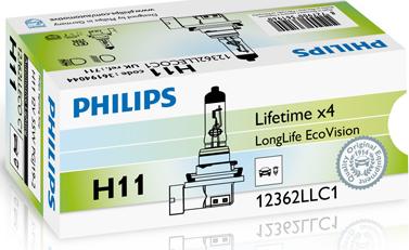 PHILIPS 12362LLECOC1 - Kvēlspuldze, Tālās gaismas lukturis onlydrive.pro