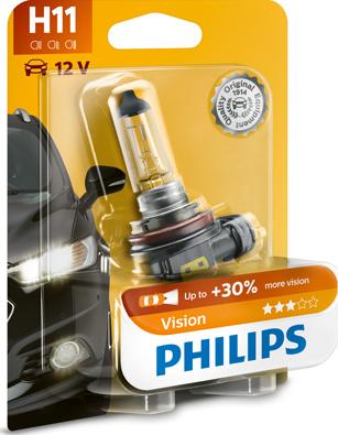 PHILIPS 12362PRB1 - Лампа накаливания, фара дальнего света onlydrive.pro