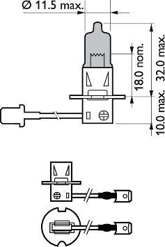 PHILIPS 12336WVUB1 - Bulb, spotlight onlydrive.pro