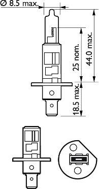 PHILIPS 12258VPS2 - Bulb, spotlight onlydrive.pro