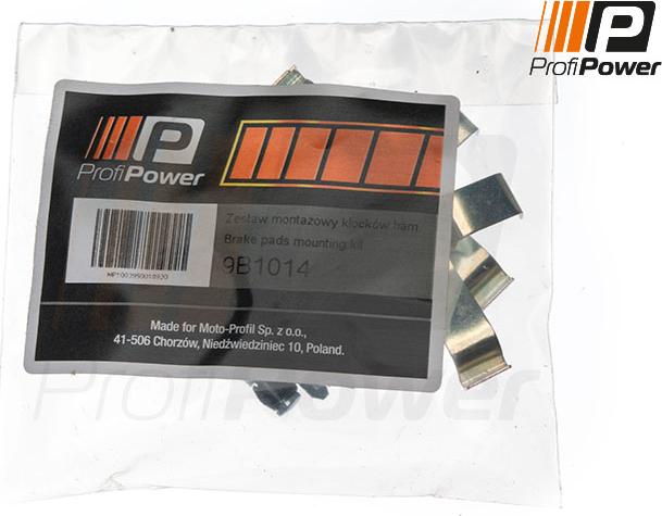 ProfiPower 9B1014 - Accessory Kit for disc brake Pads onlydrive.pro