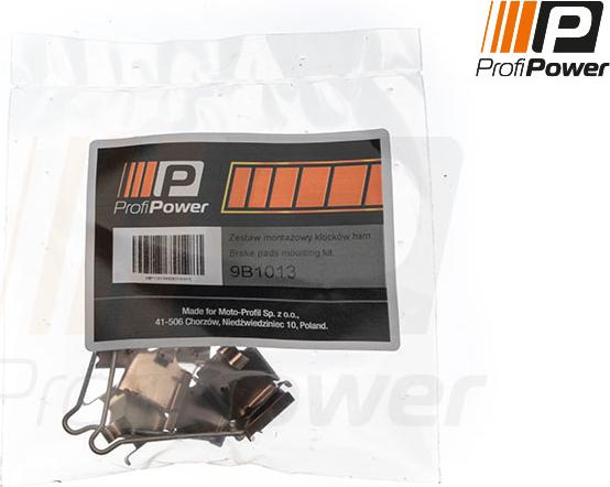 ProfiPower 9B1013 - Accessory Kit for disc brake Pads onlydrive.pro