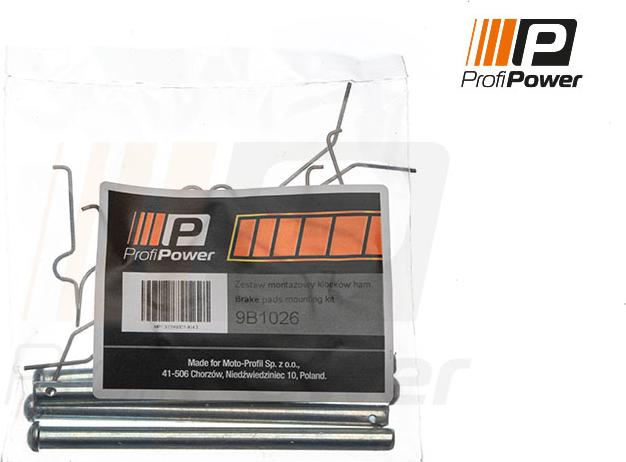 ProfiPower 9B1026 - Accessory Kit for disc brake Pads onlydrive.pro