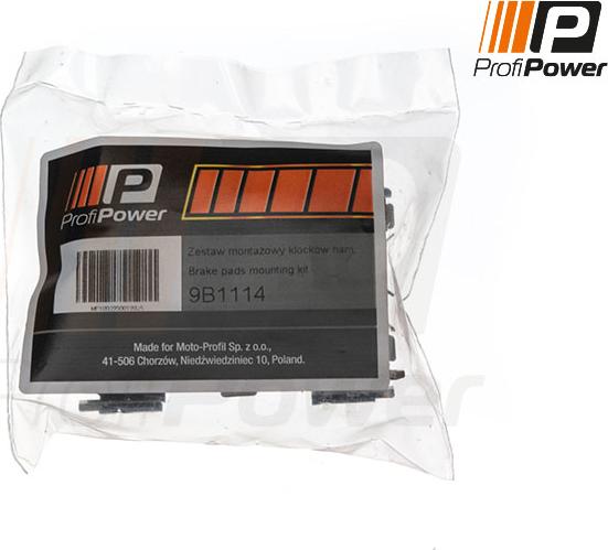 ProfiPower 9B1114 - Accessory Kit for disc brake Pads onlydrive.pro