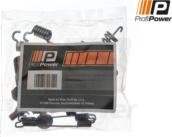 ProfiPower 9B2094 - Accessory Kit, parking brake shoes onlydrive.pro