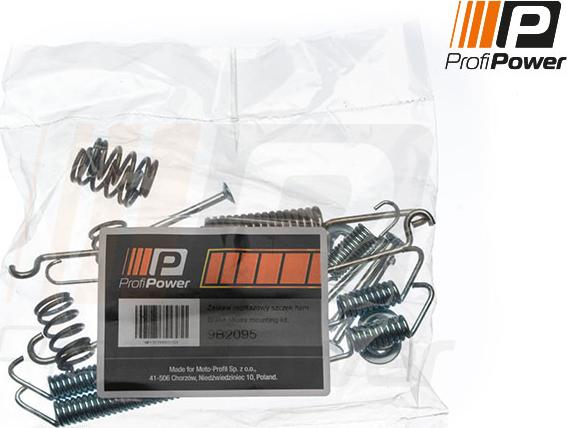 ProfiPower 9B2095 - Accessory Kit, brake shoes onlydrive.pro