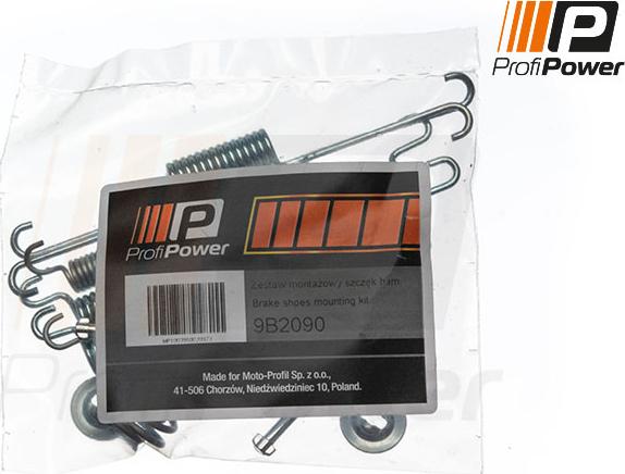 ProfiPower 9B2090 - Accessory Kit, brake shoes onlydrive.pro