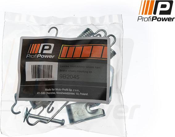 ProfiPower 9B2045 - Accessory Kit, brake shoes onlydrive.pro