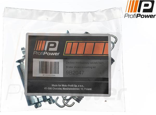 ProfiPower 9B2047 - Accessory Kit, parking brake shoes onlydrive.pro