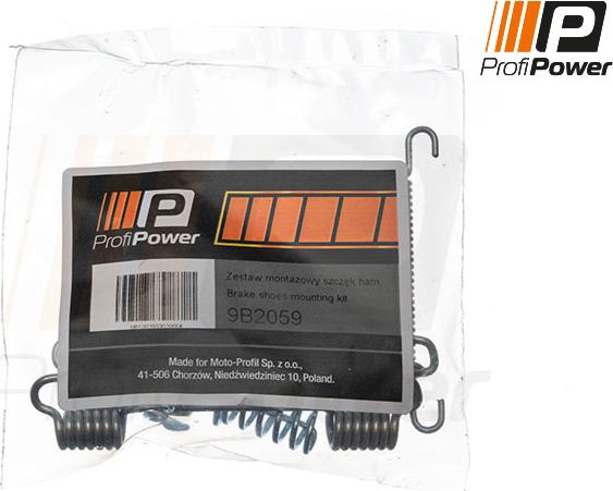 ProfiPower 9B2059 - Accessory Kit, parking brake shoes onlydrive.pro