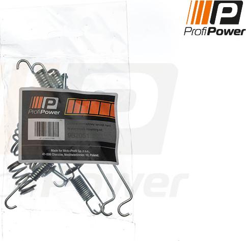 ProfiPower 9B2051 - Accessory Kit, brake shoes onlydrive.pro