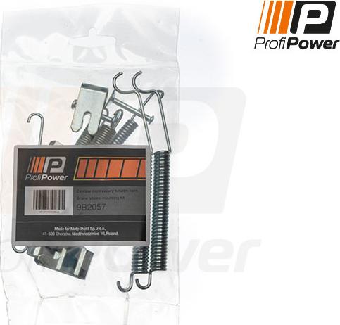 ProfiPower 9B2057 - Accessory Kit, brake shoes onlydrive.pro