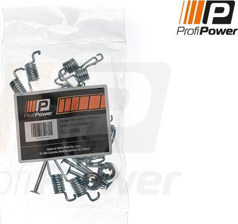 ProfiPower 9B2086 - Комплектующие, барабанный тормозной механизм onlydrive.pro