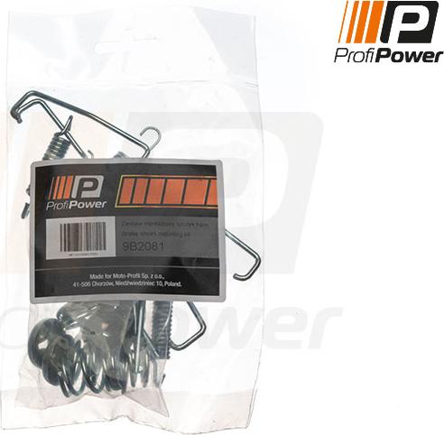 ProfiPower 9B2081 - Accessory Kit, brake shoes onlydrive.pro
