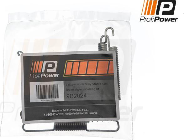 ProfiPower 9B2024 - Accessory Kit, parking brake shoes onlydrive.pro