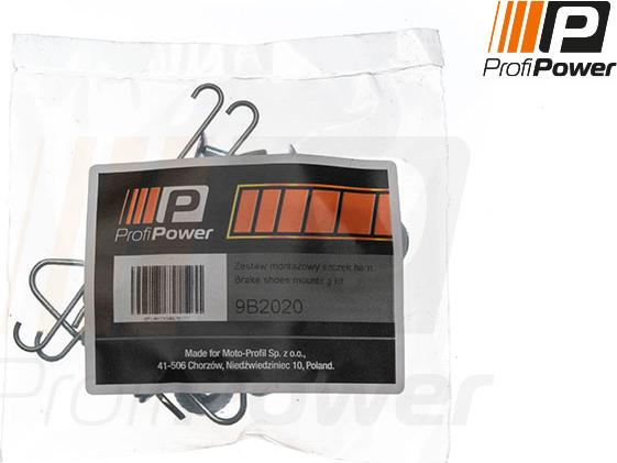 ProfiPower 9B2020 - Accessory Kit, parking brake shoes onlydrive.pro