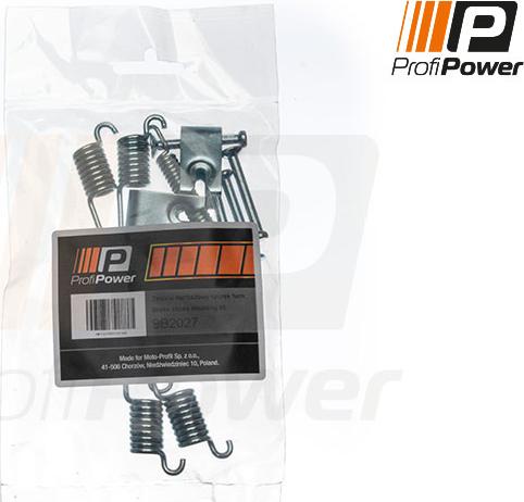 ProfiPower 9B2027 - Комплектующие, барабанный тормозной механизм onlydrive.pro