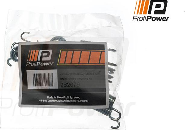 ProfiPower 9B2079 - Lisakomplekt, Piduriklotsid onlydrive.pro