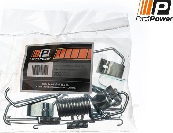 ProfiPower 9B2078 - Accessory Kit, brake shoes onlydrive.pro