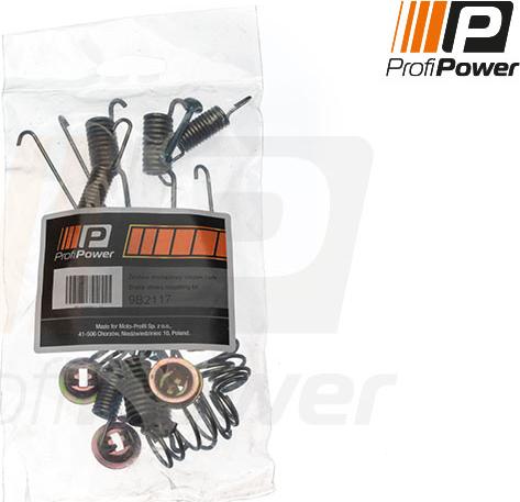 ProfiPower 9B2117 - Комплектующие, барабанный тормозной механизм onlydrive.pro