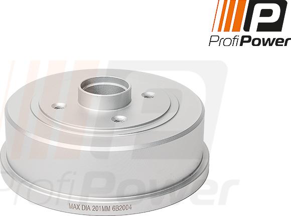 ProfiPower 6B2004 - Brake Drum onlydrive.pro