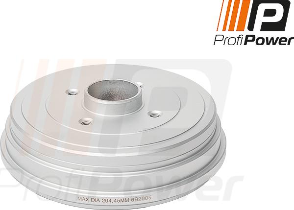 ProfiPower 6B2005 - Brake Drum onlydrive.pro