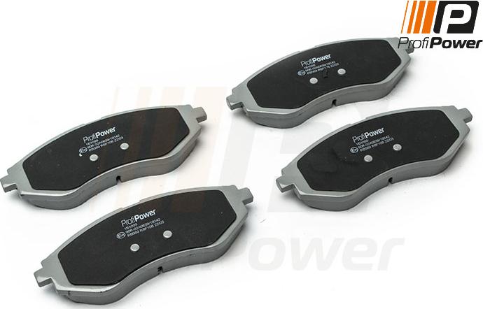 ProfiPower 1B1099 - Brake Pad Set, disc brake onlydrive.pro