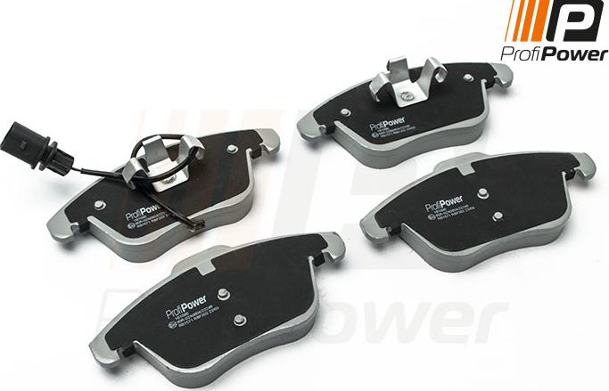 ProfiPower 1B1090 - Brake Pad Set, disc brake onlydrive.pro