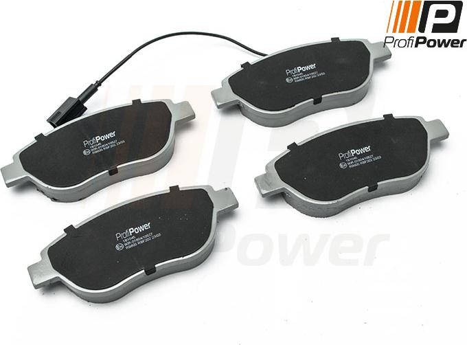 ProfiPower 1B1045 - Brake Pad Set, disc brake onlydrive.pro