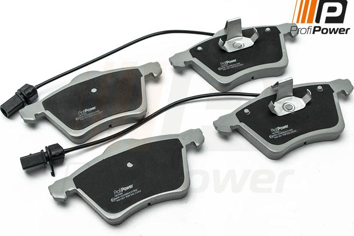 ProfiPower 1B1046 - Brake Pad Set, disc brake onlydrive.pro