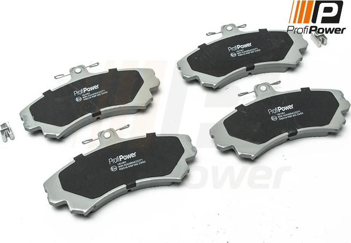 ProfiPower 1B1051 - Brake Pad Set, disc brake onlydrive.pro