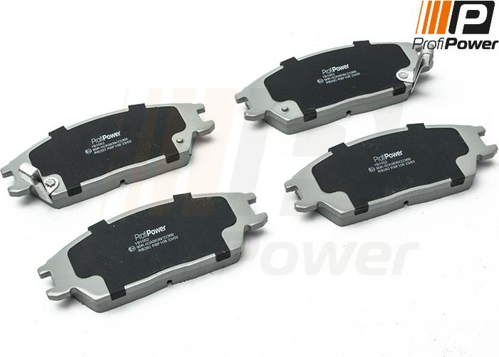 ProfiPower 1B1052 - Brake Pad Set, disc brake onlydrive.pro