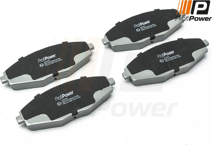 ProfiPower 1B1064 - Brake Pad Set, disc brake onlydrive.pro