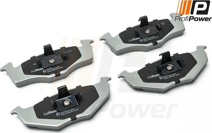 ProfiPower 1B1066 - Brake Pad Set, disc brake onlydrive.pro