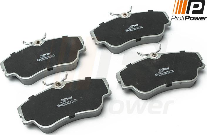 ProfiPower 1B1060 - Brake Pad Set, disc brake onlydrive.pro