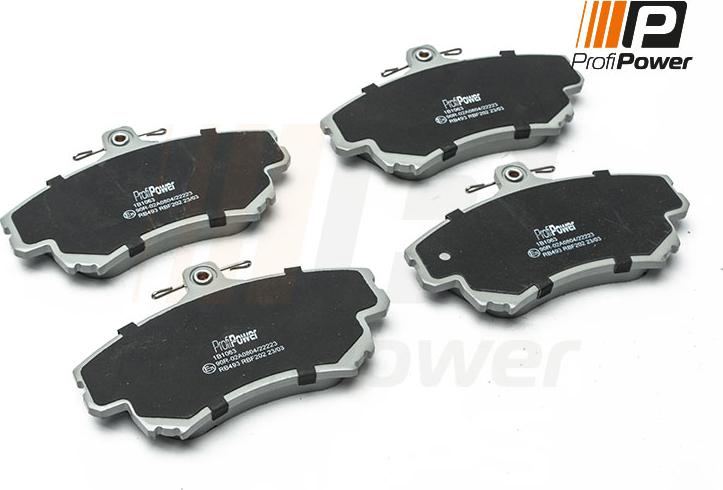 ProfiPower 1B1063 - Brake Pad Set, disc brake onlydrive.pro