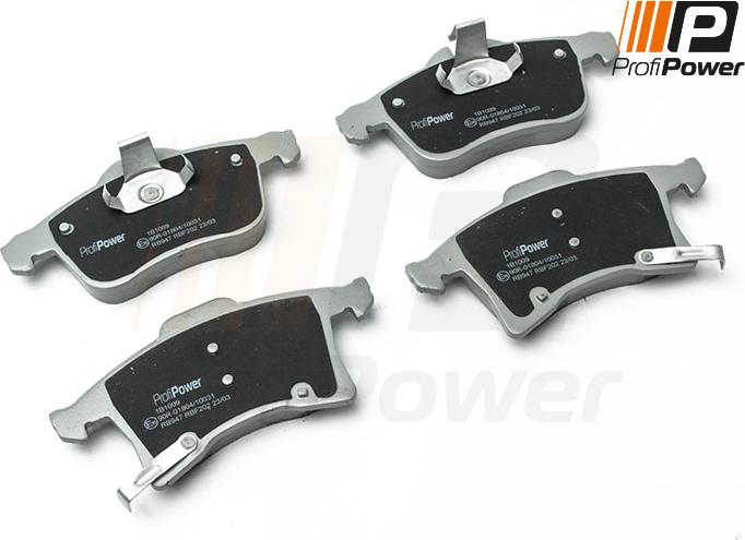 ProfiPower 1B1009 - Brake Pad Set, disc brake onlydrive.pro