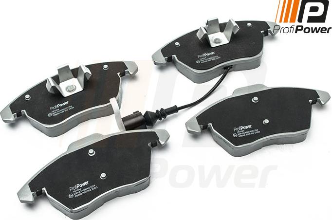 ProfiPower 1B1004 - Brake Pad Set, disc brake onlydrive.pro