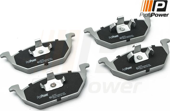 ProfiPower 1B1001 - Brake Pad Set, disc brake onlydrive.pro