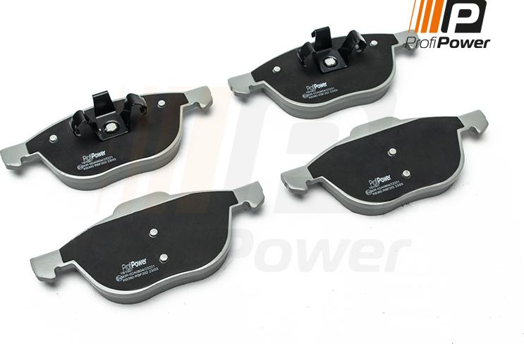 ProfiPower 1B1007 - Brake Pad Set, disc brake onlydrive.pro