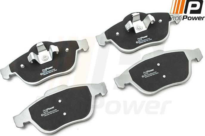 ProfiPower 1B1016 - Brake Pad Set, disc brake onlydrive.pro