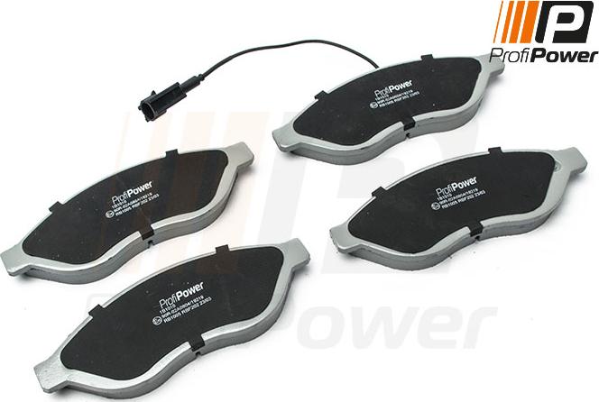 ProfiPower 1B1010 - Brake Pad Set, disc brake onlydrive.pro