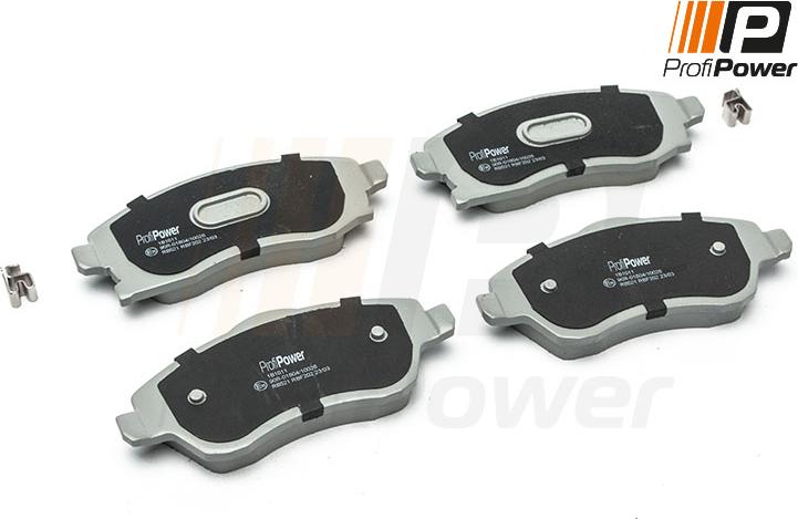 ProfiPower 1B1011 - Brake Pad Set, disc brake onlydrive.pro