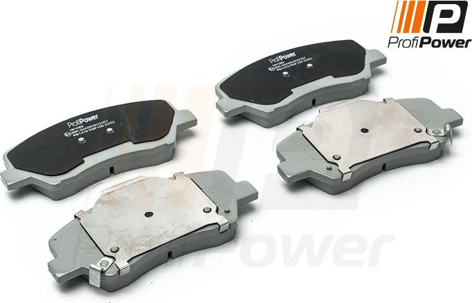 ProfiPower 1B1089 - Brake Pad Set, disc brake onlydrive.pro