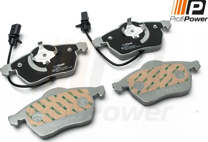 ProfiPower 1B1084 - Brake Pad Set, disc brake onlydrive.pro