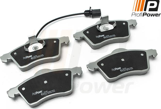 ProfiPower 1B1080 - Brake Pad Set, disc brake onlydrive.pro