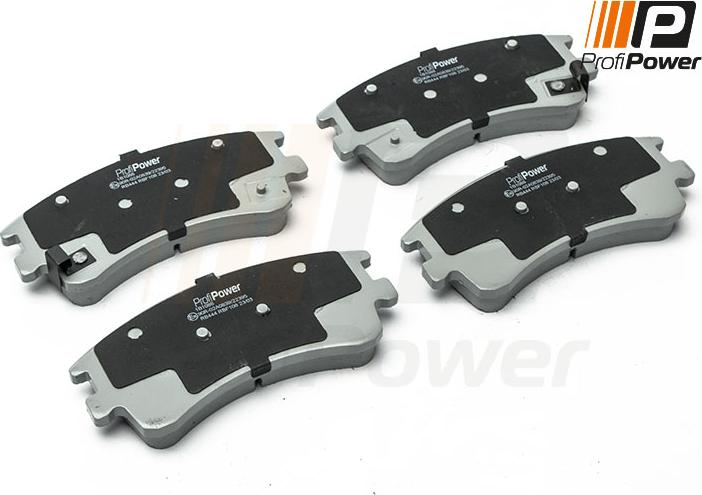 ProfiPower 1B1088 - Brake Pad Set, disc brake onlydrive.pro