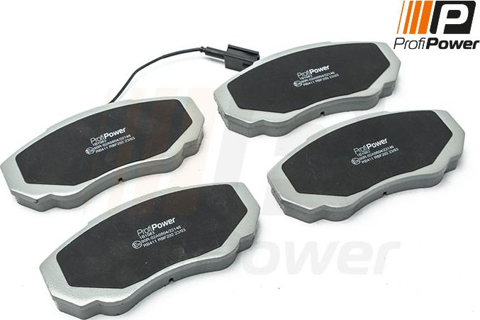 ProfiPower 1B1083 - Brake Pad Set, disc brake onlydrive.pro