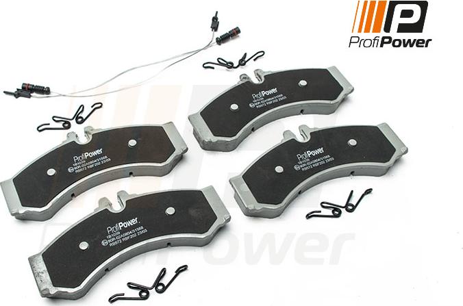 ProfiPower 1B1039 - Brake Pad Set, disc brake onlydrive.pro